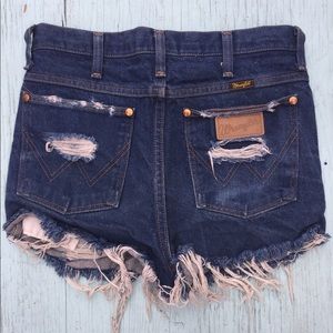 Wrangler jean shorts